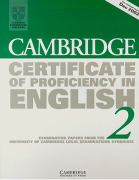 Imagem de CAMBRIDGE CERTIFICATE OF PROFICIENCY IN ENGLISH 2 - STUDENT`S BOOK