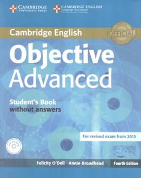 Imagem de OBJECTIVE ADVANCED STUDENTS BOOK WITHOUT ANSWERS WITH CD-ROM - 4TH ED