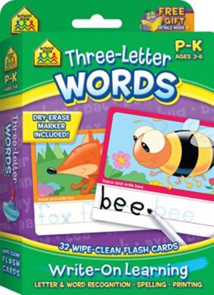 Picture of THREE-LETTER WORDS - FLASH CARDS