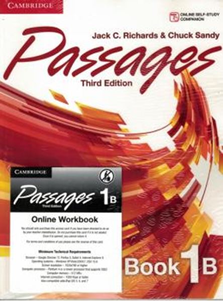 Picture of PASSAGES 1B STUDENT´S BOOK WITH ONLINE WORKBOOK B - 3RD ED