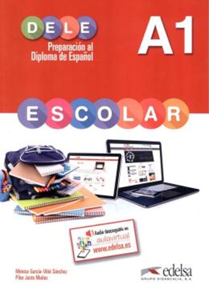 Picture of PREPARACION AL DIPLOMA - DELE ESCOLAR A1 - LIBRO + AUDIO DESCARGABLE