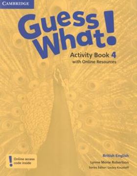 Imagem de GUESS WHAT! 4 ACTIVITY BOOK WITH ONLINE RESOURCES - BRITISH