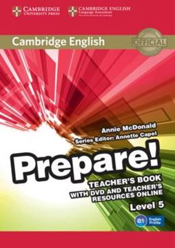 Imagem de CAMBRIDGE ENGLISH PREPARE! 5 TEACHER´S BOOK WITH DVD - 1ST ED