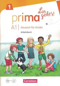 Imagem de PRIMA - LOS GEHT´S! A1.1 - DEUTSCH FUR KINDER - ARBEITSBUCH MIT AUDIO-CD UND STICKERBOGEN