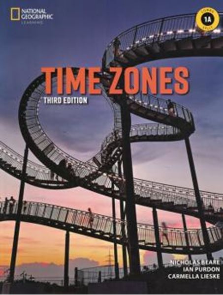 Picture of TIME ZONES 1 COMBO SPLIT A WITH ONLINE PRACTICE - 3RD ED