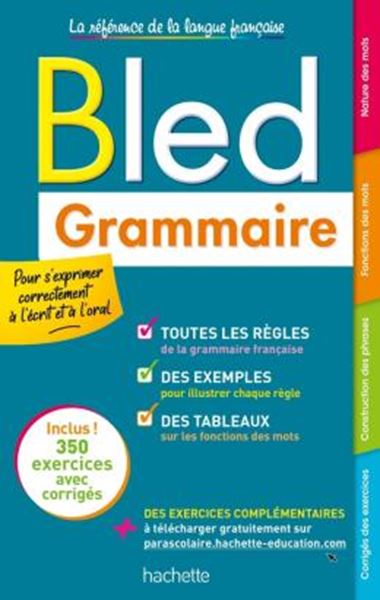 Picture of BLED - GRAMMAIRE