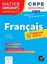 Imagem de FRANCAIS - CRPE 2023-2024 - EPREUVE ECRITE D´ADMISSIBILITE