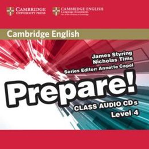 Picture of CAMBRIDGE ENGLISH PREPARE! 4 CLASS AUDIO CD - 1ST ED