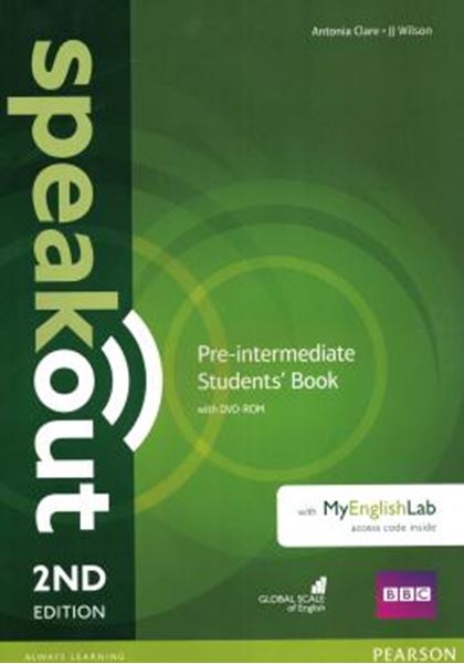 Picture of SPEAKOUT PRE-INTERMEDIATE SB WITH DVD-ROM AND MYENGLISHLAB ACCESS CODE PACK - 2ND ED
