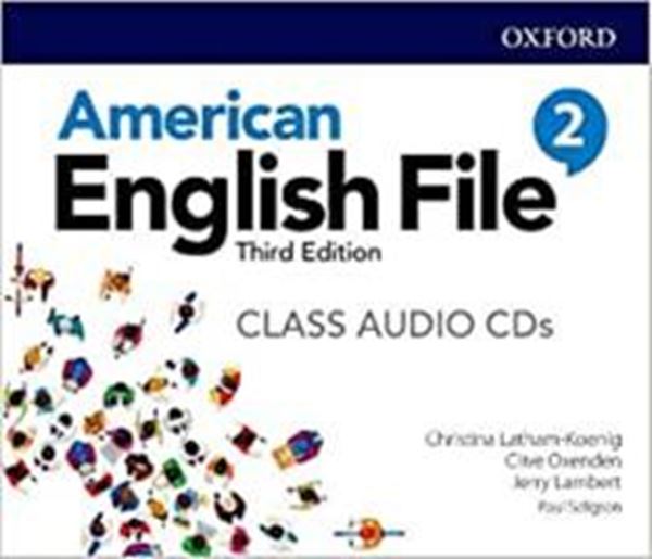Picture of AMERICAN ENGLISH FILE 2 CLASS AUDIO CDS - 3RD ED