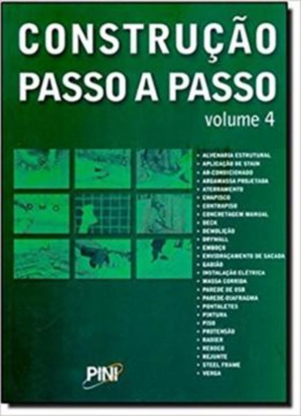 Picture of CONSTRUCAO PASSO A PASSO - VOLUME 4