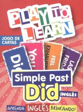 Imagem de PLAY TO LEARN - JOGO DE CARTAS - SIMPLE PAST - DID