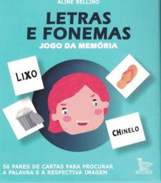 Imagem de LETRAS E FONEMAS - JOGO DA MEMORIA