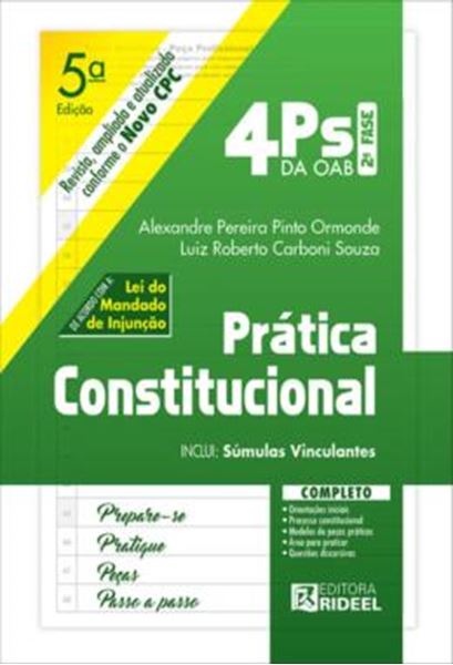 Picture of 4PS DA OAB - PRATICA CONSTITUCIONAL - 2? FASE - VOLUME  - 