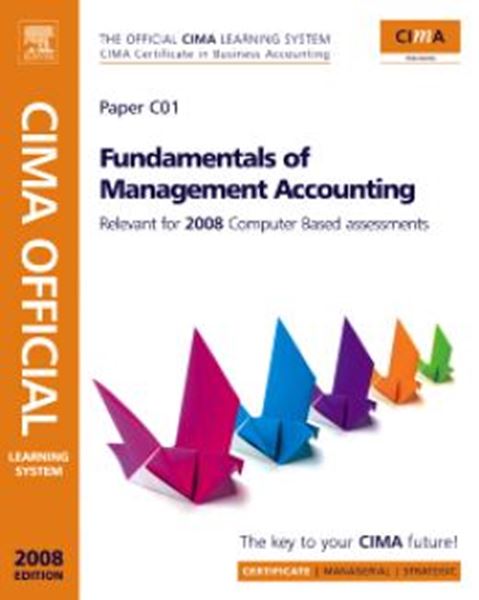 Picture of CIMA LEARNING SYSTEM FUNDAMENTALS OF MANAGEMENT ACCOUNTING