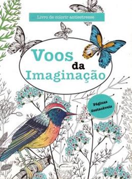 Imagem de VOOS DA IMAGINACAO - LIVRO DE COLORIR ANTIESTRESSE