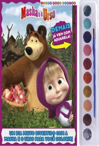 Picture of MASHA E O URSO - LIVRO PARA PINTAR
