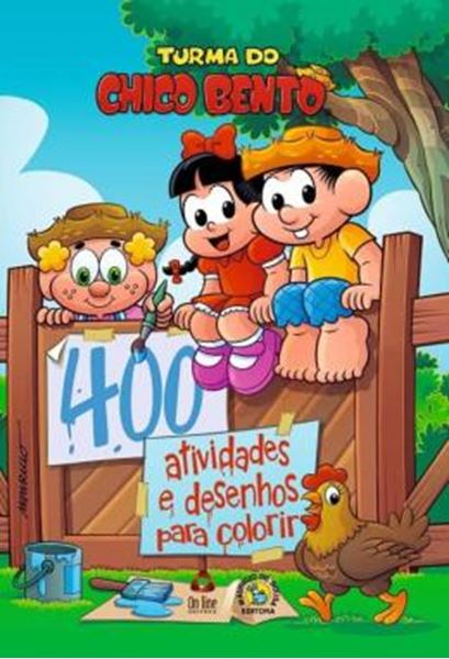 Picture of TURMA DO CHICO BENTO - LIVRO 400 ATIVIDADES E DESENHOS PARA COLORIR