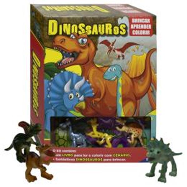 Picture of BRINCAR-APRENDER-COLORIR - DINOSSAUROS