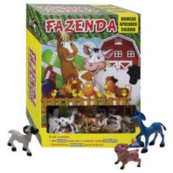 Picture of BRINCAR-APRENDER-COLORIR - FAZENDA