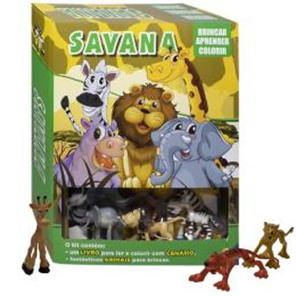 Picture of BRINCAR-APRENDER-COLORIR: SAVANA
