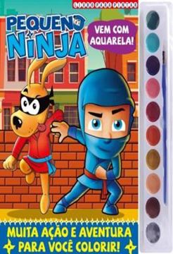 Imagem de PEQUENO NINJA - LIVRO PARA PINTAR COM AQUARELA
