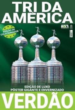 Imagem de SHOW DE BOLA MAGAZINE - SUPERPOSTER - PALMEIRAS TRICAMPEAO LIBERTADORES 99 / 20 / 21