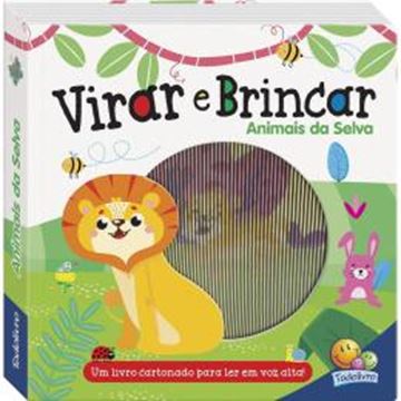 Imagem de VIRAR E BRINCAR - ANIMAIS DA SELVA