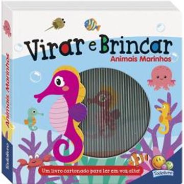 Imagem de VIRAR E BRINCAR - ANIMAIS MARINHOS
