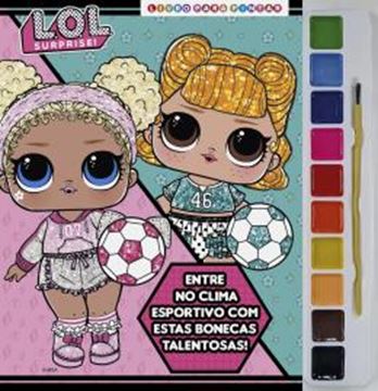 Imagem de L.O.L. SURPRISE! VOL. 6 - LIVRO PARA PINTAR COM AQUARELA