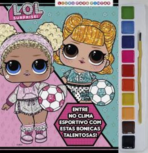Picture of L.O.L. SURPRISE! VOL. 6 - LIVRO PARA PINTAR COM AQUARELA