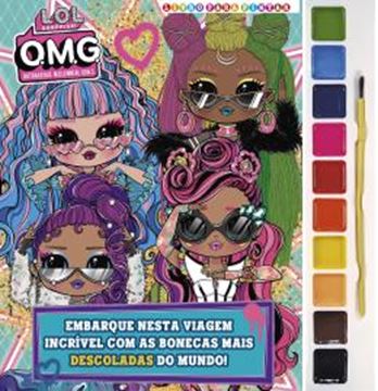 Imagem de L.O.L. SURPRISE! O.M.G.  VOL. 2 - LIVRO PARA PINTAR COM AQUARELA