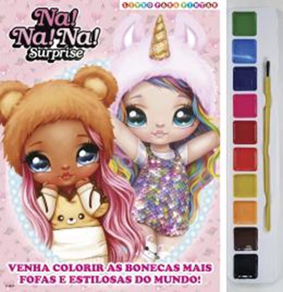 Picture of NA! NA! NA! SURPRISE VOL. 2 - LIVRO PARA PINTAR COM AQUARELA
