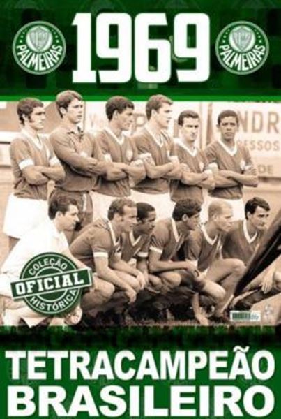 Picture of COLECAO OFICIAL HISTORICA PALMEIRAS EDICAO 08 - TETRACAMPEAO BRASILEIRO DE 1969