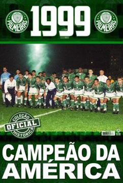 Imagem de COLECAO OFICIAL HISTORICA PALMEIRAS EDICAO 17 - POSTER LIBERTADORES 1999