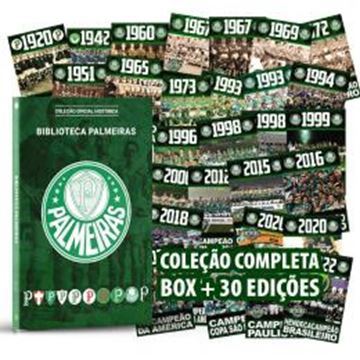 Imagem de COLECAO OFICIAL HISTORICA PALMEIRAS - BOX COMPLETO COM 30 POSTERES