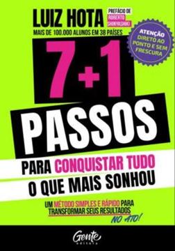 Imagem de 7+1  PASSOS PARA CONQUISTAR TUDO O QUE MAIS SONHA