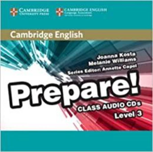 Picture of CAMBRIDGE ENGLISH PREPARE! 3 CLASS AUDIO CDS - 1ST ED