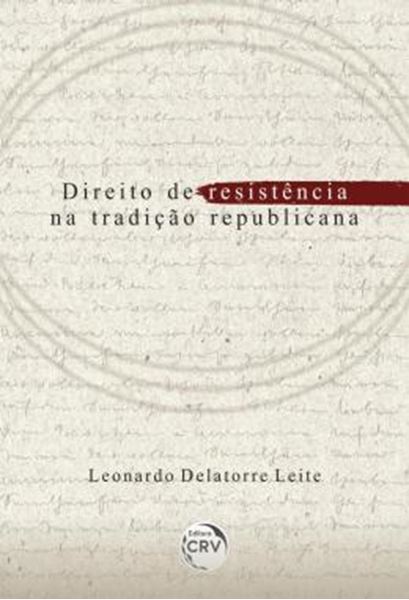 Picture of DIREITO DE RESISTENCIA NA TRADICAO REPUBLICANA