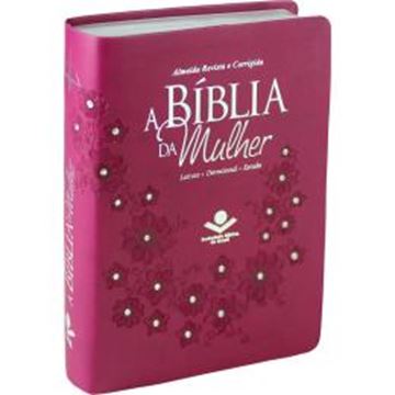 Imagem de A BIBLIA DA MULHER - CAPA COURO SINTETICO VINHO