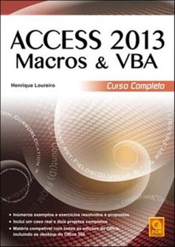 Imagem de ACCESS 2013 MACROS & VBA - CURSO COMPLETO