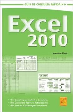 Imagem de EXCEL 2010 - GUIA DE CONSULTA RAPIDA