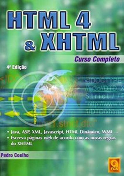 Picture of HTML 4 & XHTML - CURSO COMPLETO - 4ª ED
