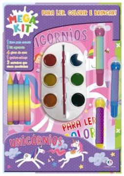 Imagem de UNICORNIOS - LER, COLORIR E BRINCAR