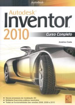 Imagem de AUTODESK INVENTOR 2010 - CURSO COMPLETO