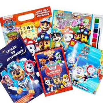 Imagem de PATRULHA CANINA KIT LIVROS PARA COLORIR E ATIVIDADES