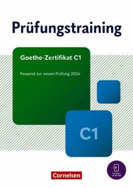 Picture of PRUFUNGSTRAINING DAF - C1  GOETHE-ZERTIFIKAT - UBUNGSBUCH MIT LOSUNGEN UND AUDIOS ALS DOWNLOAD - PASSEND ZUR NEUEN PRÜFUNG 2024