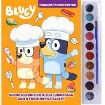 Imagem de BLUEY PRANCHETA PARA PINTAR COM AQUARELA - 2ª ED