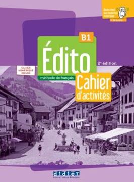 Imagem de EDITO B1 - CAHIER + CAHIER NUMERIQUE - 3EME ED.