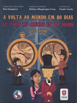 Imagem de A VOLTA AO MUNDO EM 80 DIAS - LE TOUR DU MONDE EM 80 JOUR - BILINGUE FRANCES